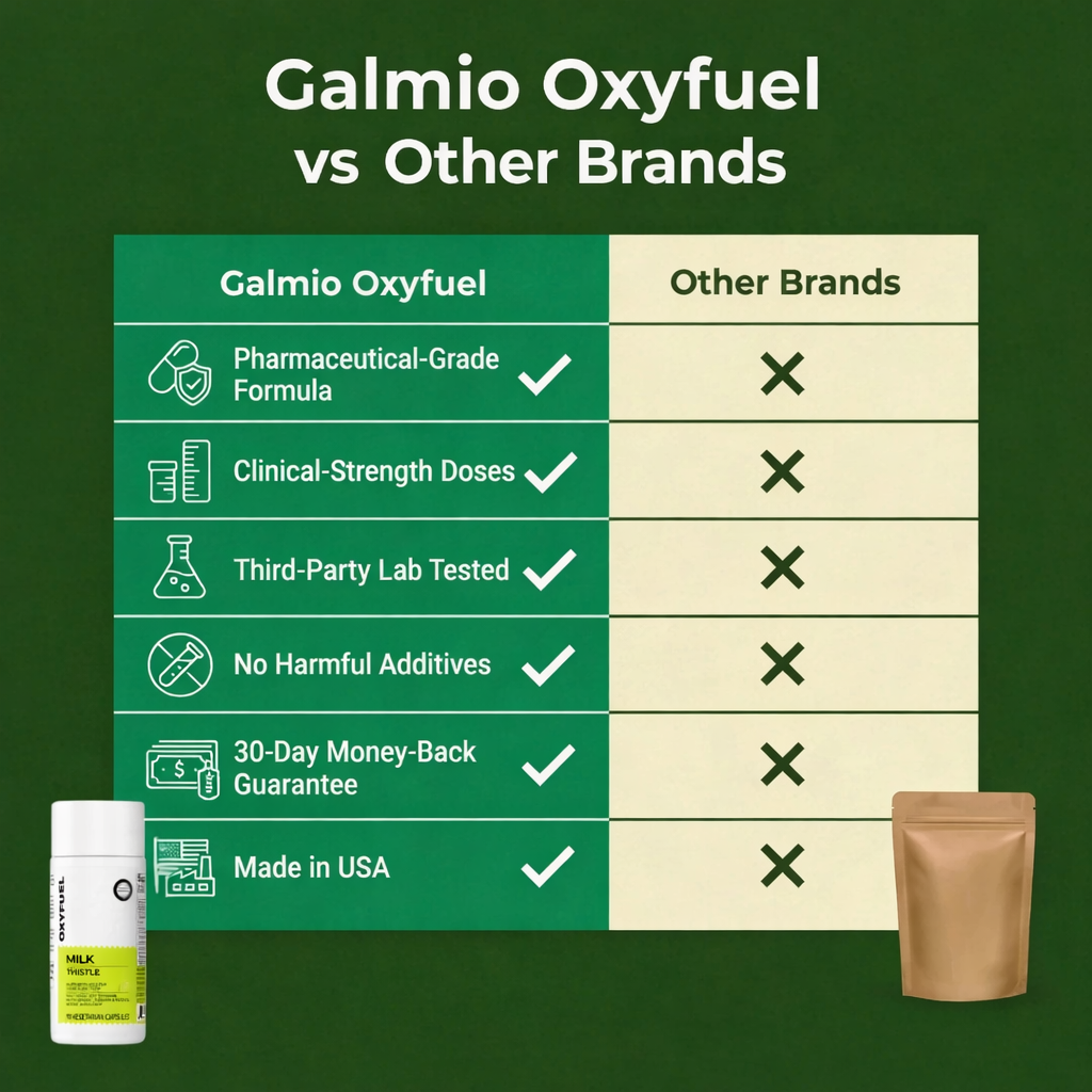 Galmio™ OXYFUEL Liver Detox & 90-Day Cleanse Guarantee