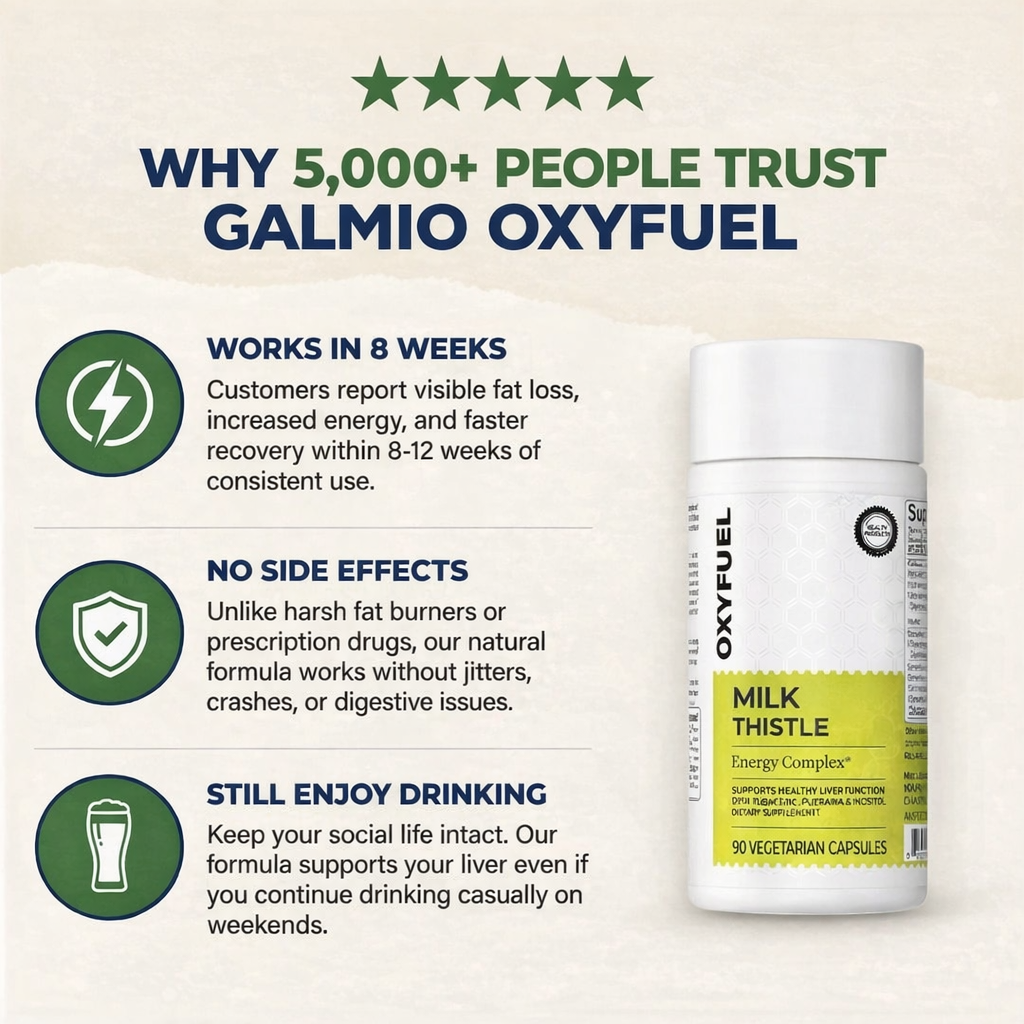 Galmio™ OXYFUEL Liver Detox & 90-Day Cleanse Guarantee