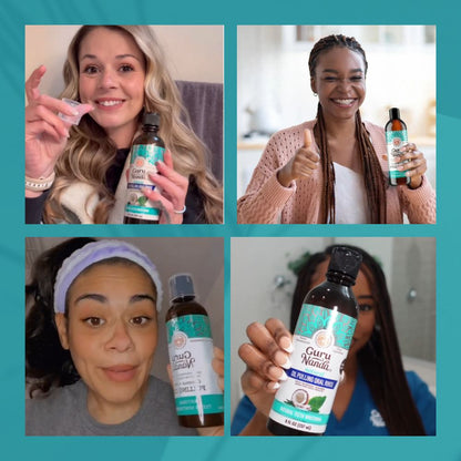 Guru Nanda™️ Coconut Oil Pulling w/ Essential Oils (FREE GIFTS INCLUDED TODAY)