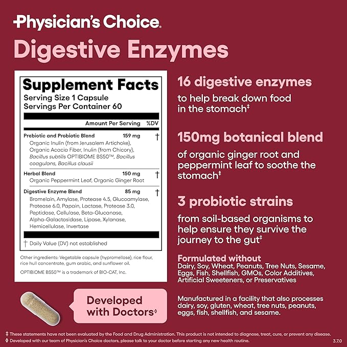 Galmio™ Probiotic Digestive Enzymes