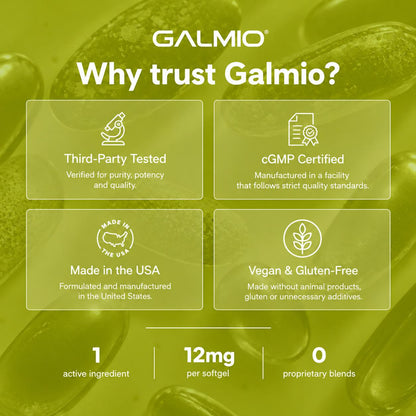 Galmio Astaxanthin 12mg Softgels